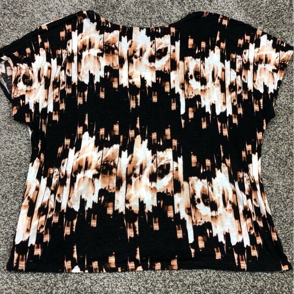 Derek Lam for Design Nation Women’s Printed Short Sleeve Shirt Size small - Picture 5 of 7